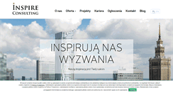 Desktop Screenshot of inspire-consulting.pl
